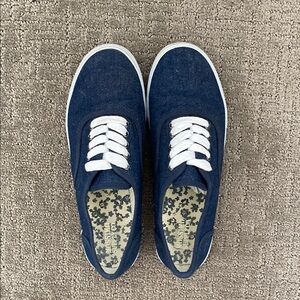 Mossimo Supply Co. Denim Sneakers with White Laces